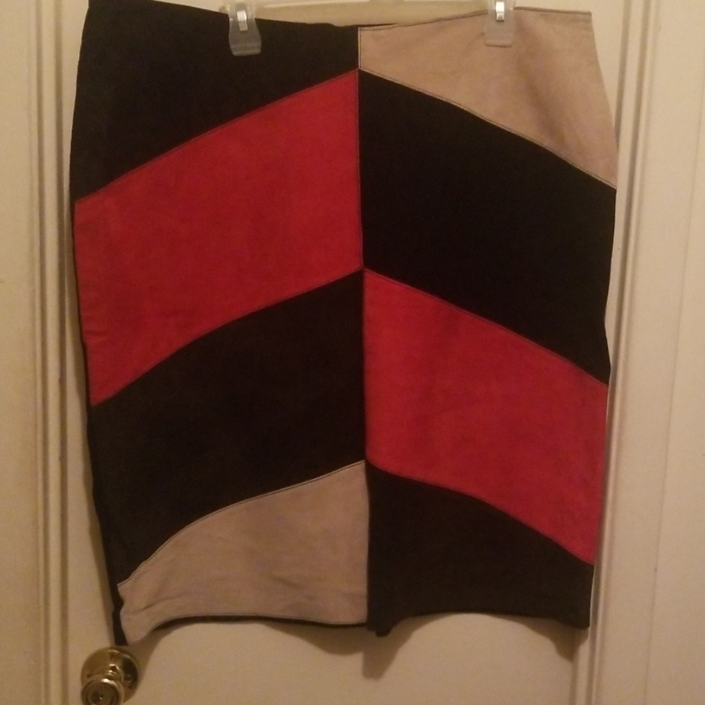 Suede skirt worn once